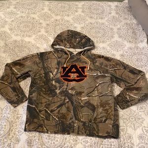 🦌Realtree Outfitters By The Game Auburn Camouflage Camo Hoodie Sweater S Adult
